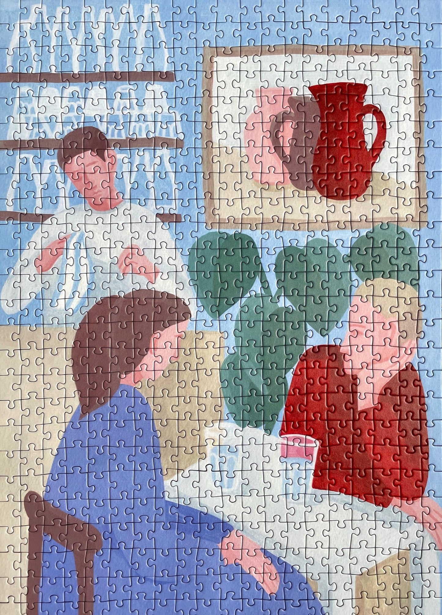 Puzzle 500 Pièces Das Puzzle Kollektiv - Vendredi à la BarDas Puzzle Kollektiv