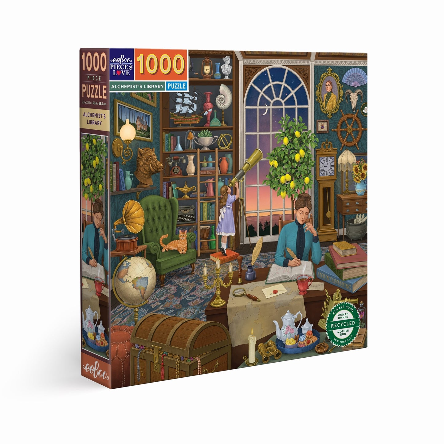 Puzzle de 1000 Pièces - Alchemist'S LibraryeeBoo