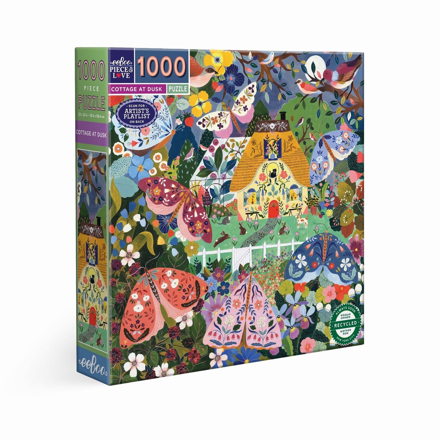 Puzzle de 1000 Pièces - Cottage At DuskeeBoo
