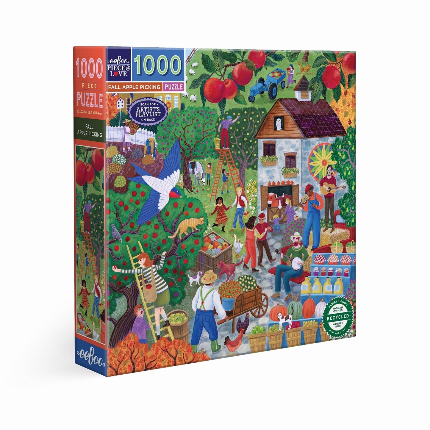 Puzzle de 1000 Pièces - Fall Apple PickingeeBoo