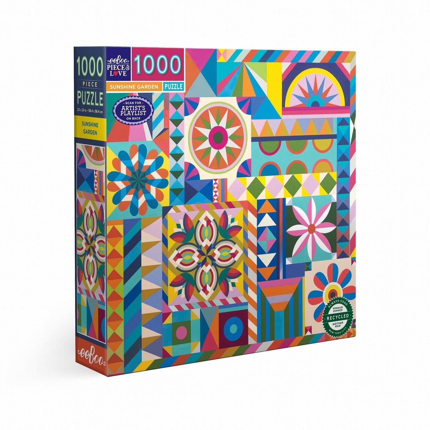 Puzzle de 1000 Pièces - Jardin EnsoleilléeeBoo