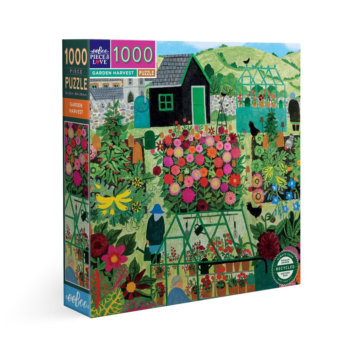 Puzzle de 1000 Pièces - Récolte au JardineeBoo