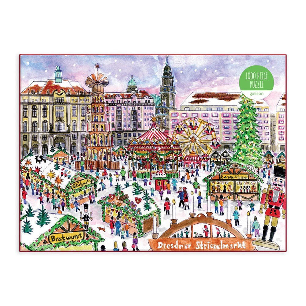 Puzzle 1000 Pièces Galison - Marché de NoëlGalison