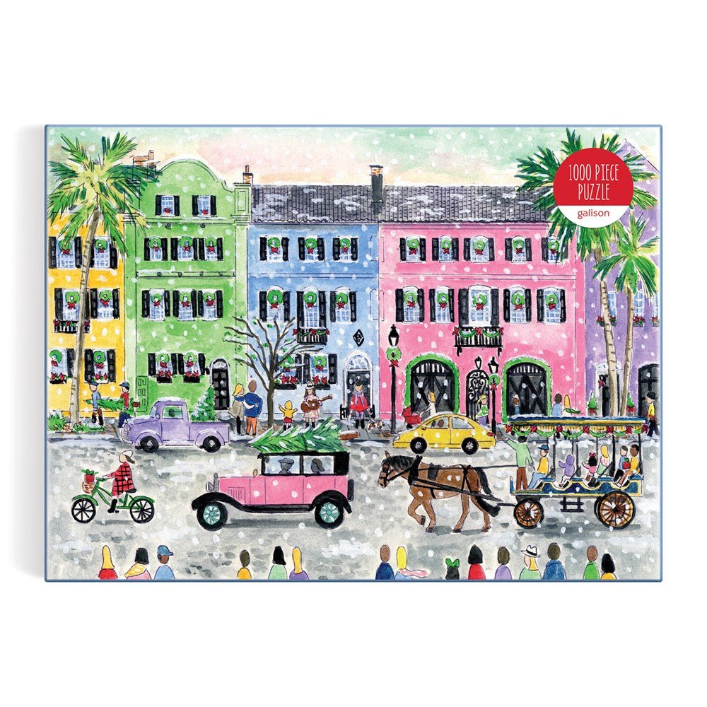 Puzzle 1000 Pièces Galison - Noël à CharlestonGalison