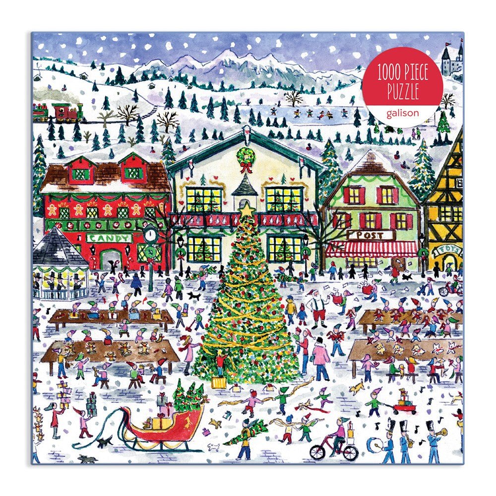 Puzzle 1000 Pièces Galison - Village du Père NoëlGalison
