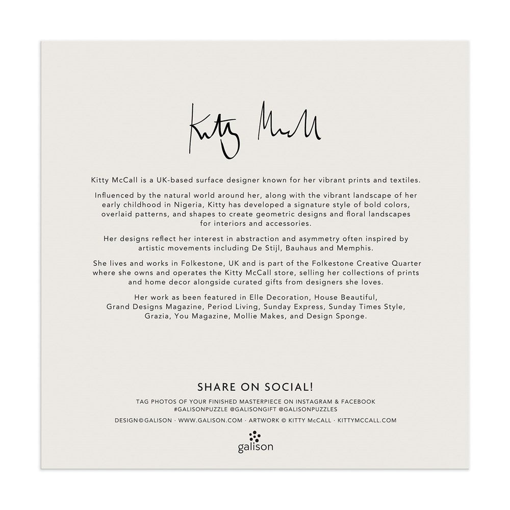 Puzzle 500 Pièces Galison - Perdu dans le JardinGalison