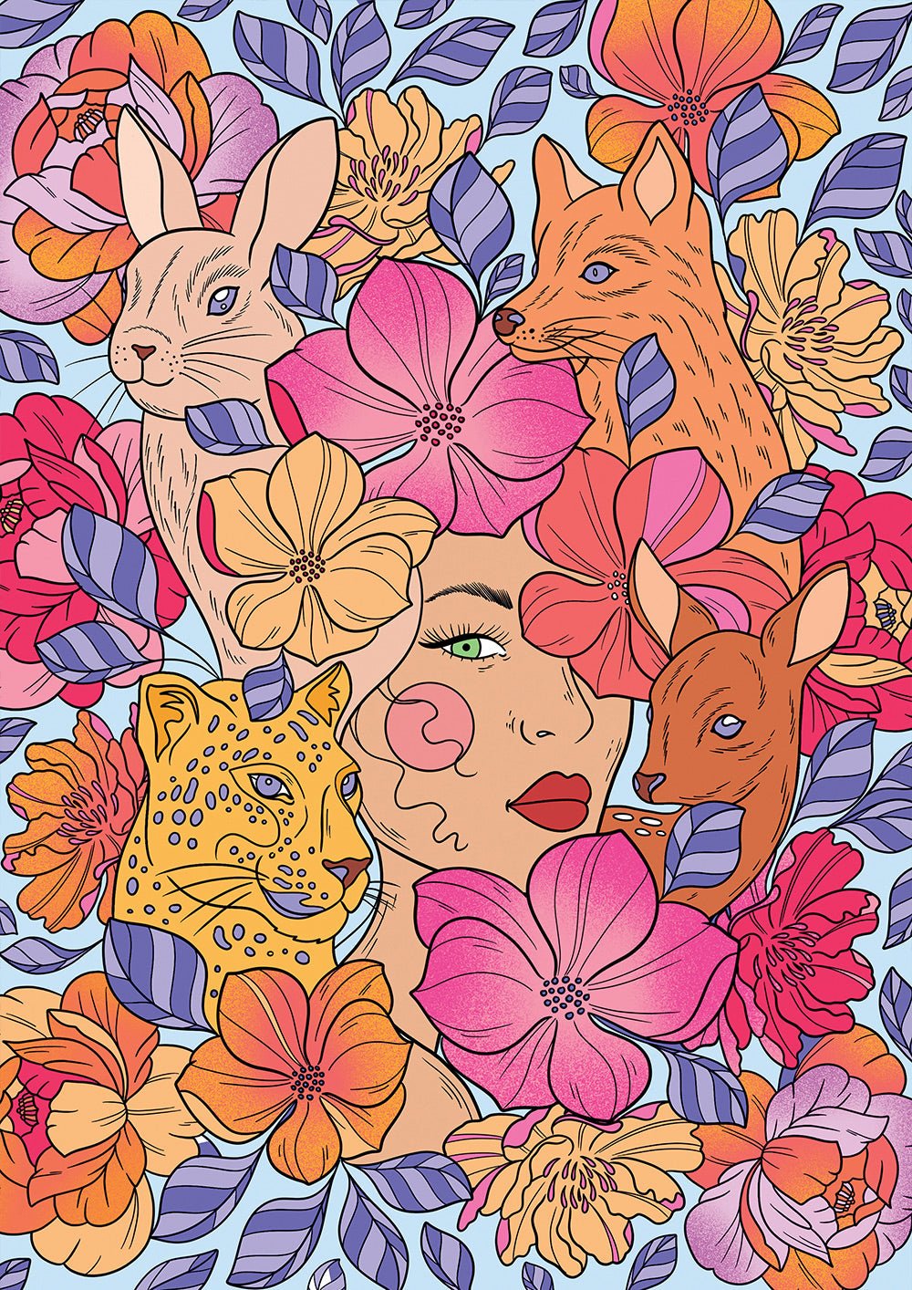 Puzzle 1000 Pièces Hachette - Amour FloralHachette