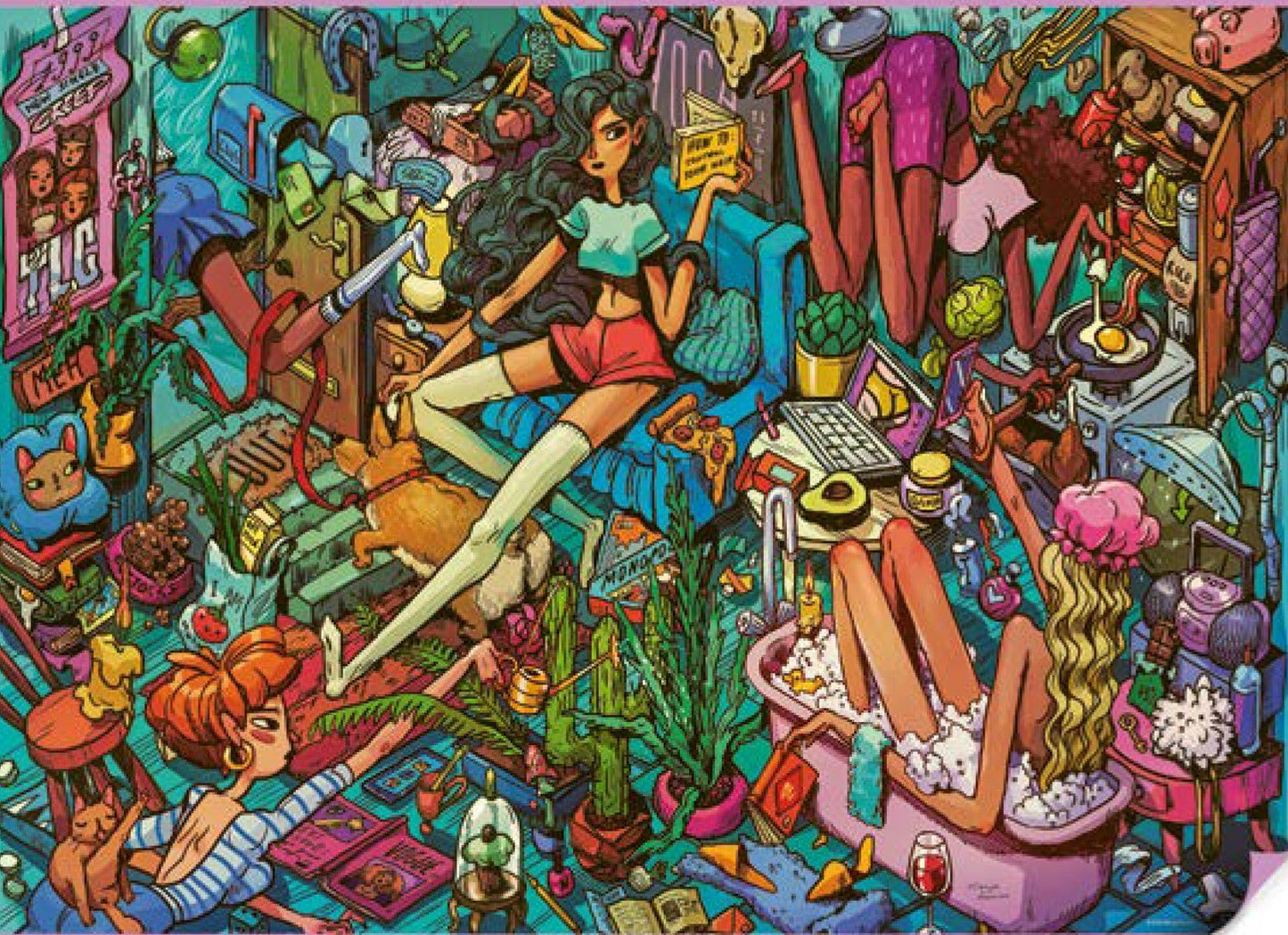 Puzzle 1000 Pièces Heye - Homely HousematesHeye