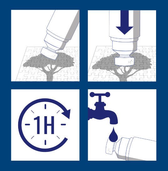 Colle pour 4 Puzzles 1000 Pièces Jig & PuzJig & Puz