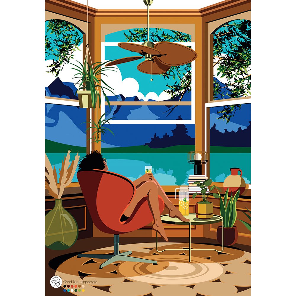 Puzzle 1000 pièces Marie - Chantal - Citron presséLa Puzzlerie