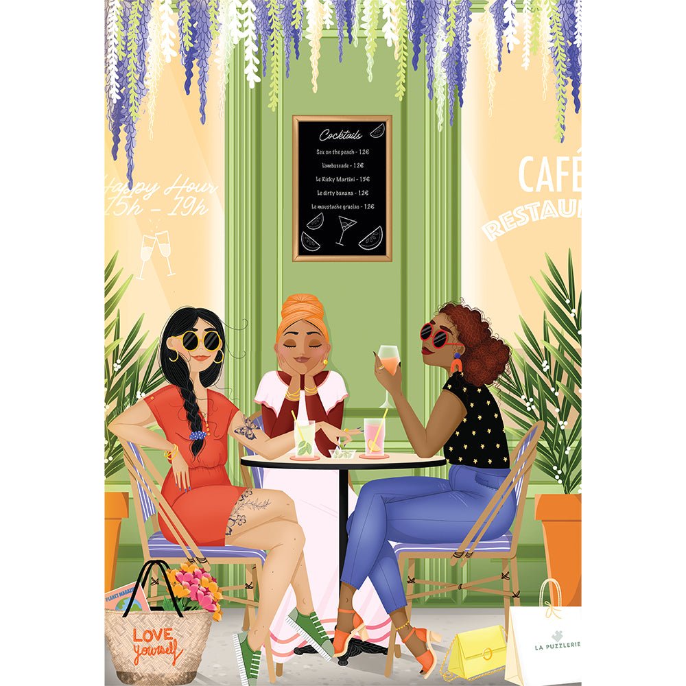 Puzzle 1000 pièces Marie - Chantal - Happy HourLa Puzzlerie