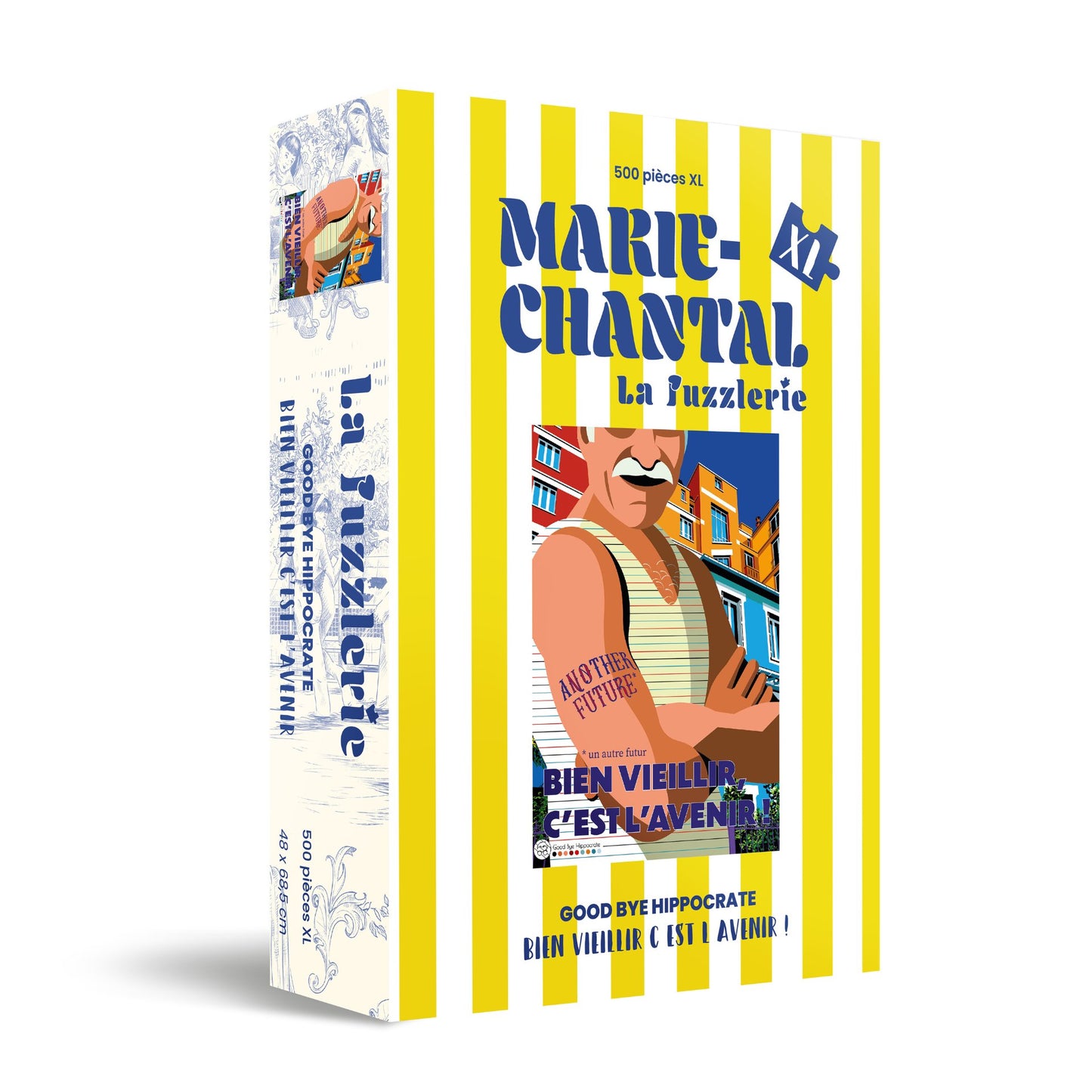 Puzzle 500 pièces XL Marie-Chantal - Bien vieillir c'est l'avenir