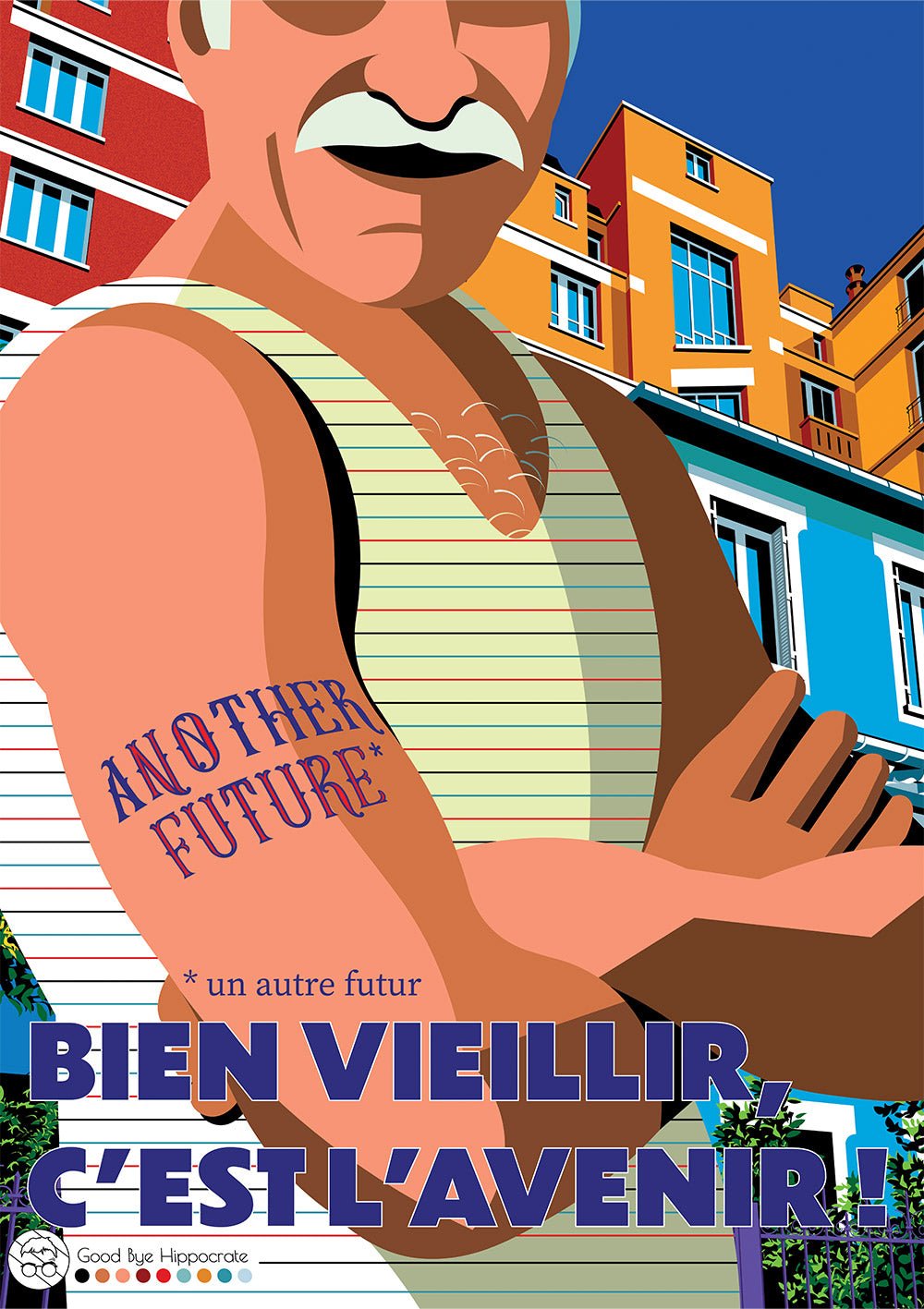 Puzzle 500 pièces XL Marie - Chantal - Bien vieillir c'est l'avenirLa Puzzlerie