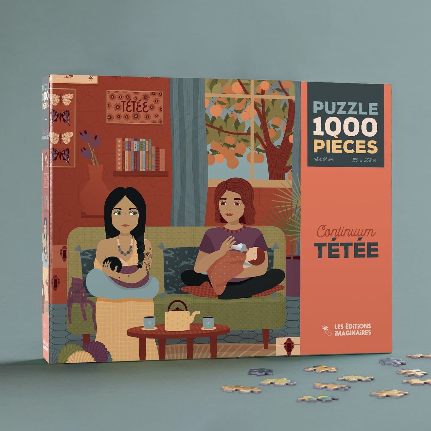 Puzzle 1000 Pièces Les Editions Imaginaires - TétéeLes Editions Imaginaires