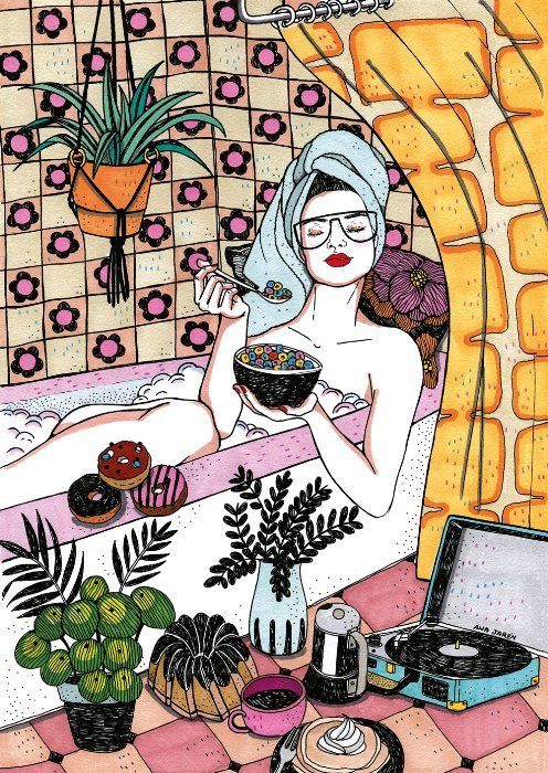 Puzzle 1000 Pièces Magnolia - Bains et CéréalesMagnolia