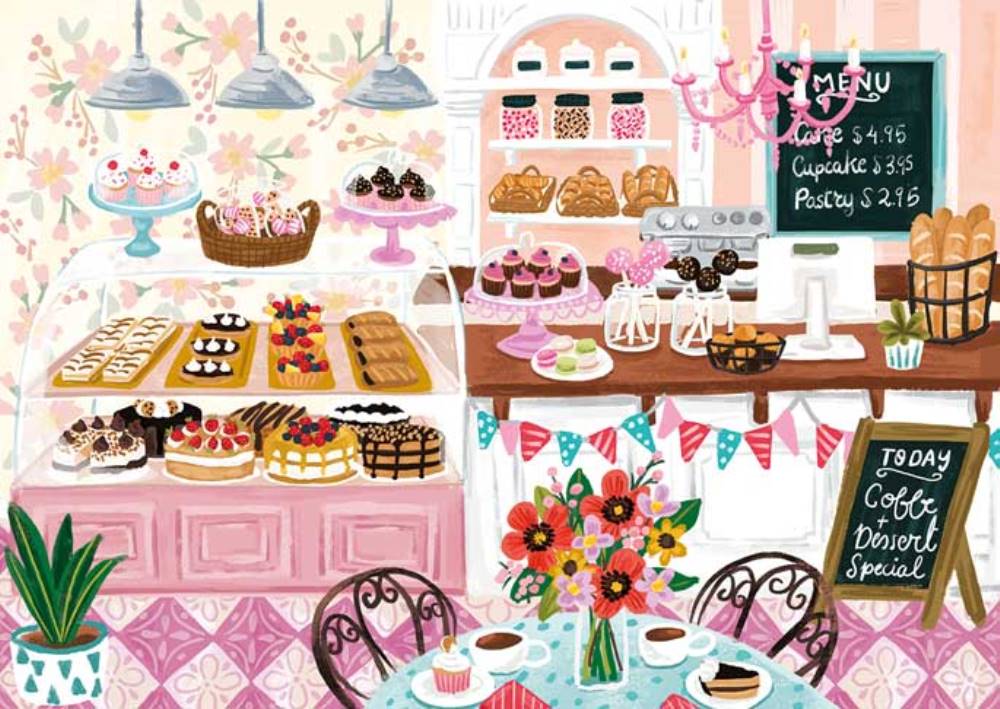 Puzzle 1000 Pièces Magnolia - BakeryMagnolia