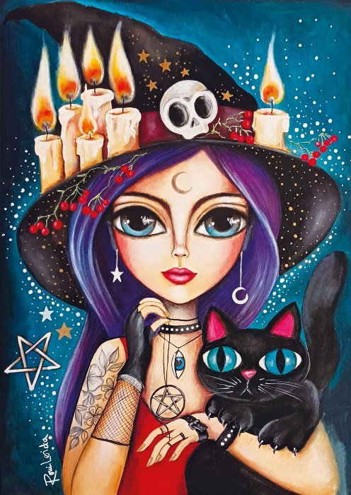 Puzzle 1000 Pièces Magnolia - La Sorcière SucréeMagnolia