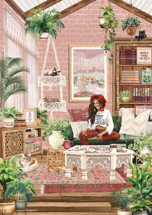 Puzzle 1000 Pièces Magnolia - Ma Salle de PuzzleMagnolia