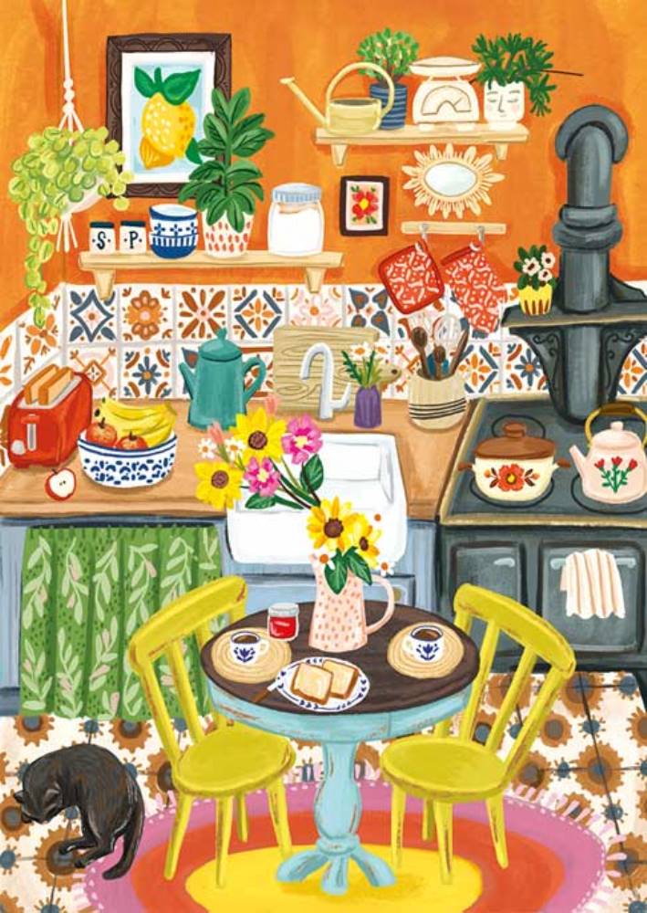 Puzzle 1000 Pièces Magnolia - Orange KitchenMagnolia