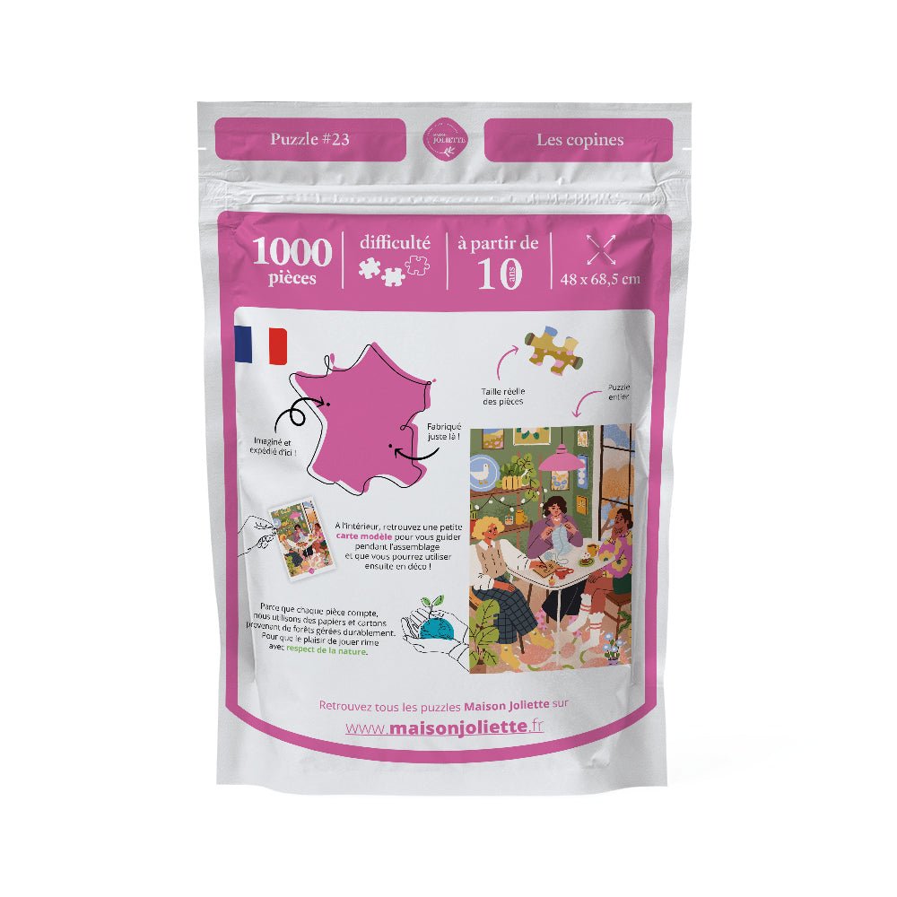 Puzzle 1000 pièces - Les copinesMaison Joliette