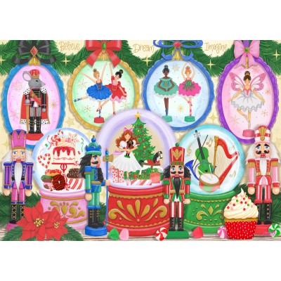 Puzzle 500 Pièces Pieces & Peace - Noël de Casse-Noisette - Pieces-Peace-F-00347