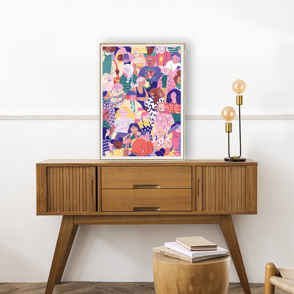 Puzzle 1000 Pièces Pieces & Peace - FoulePieces & Peace