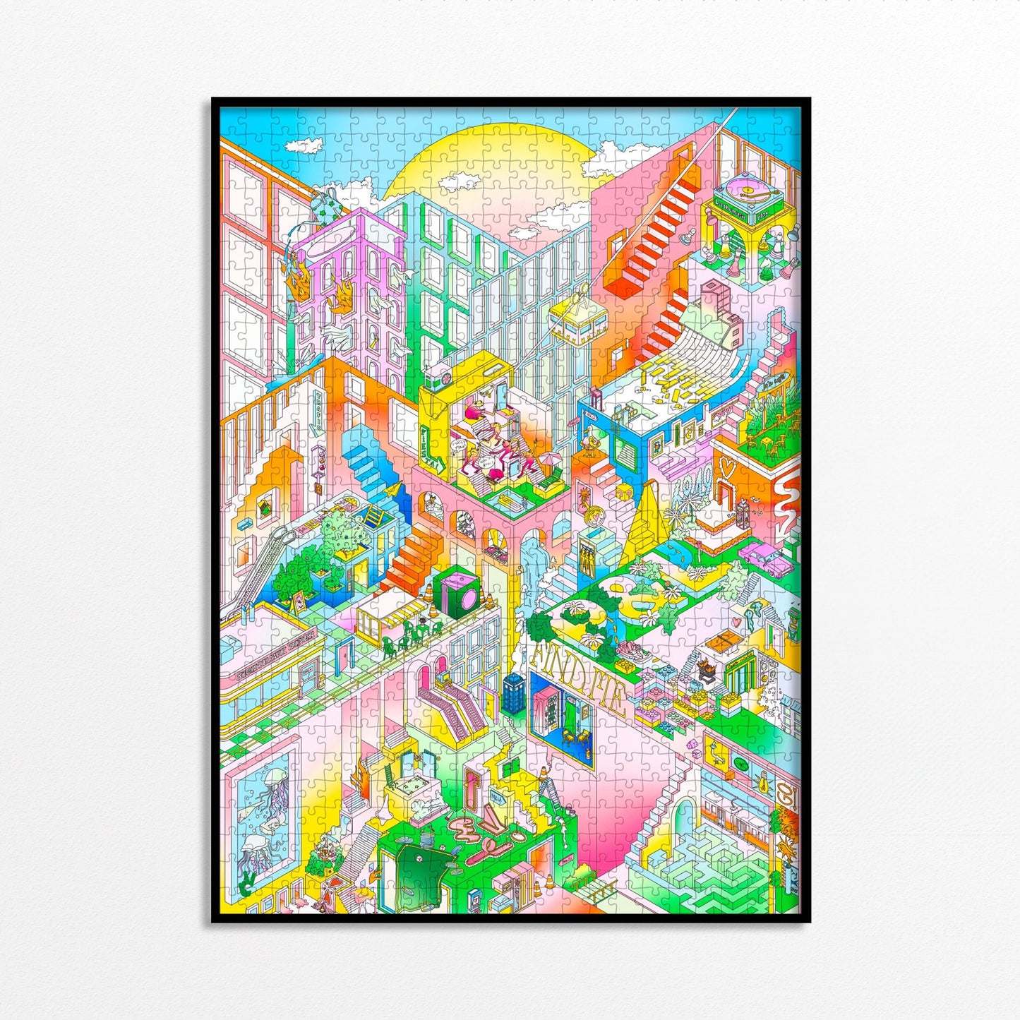 Puzzle 1000 pièces - Find mePiece & Love