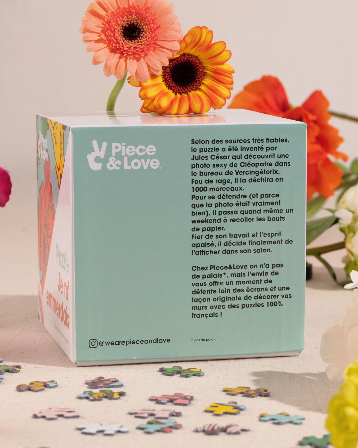 Puzzle 1000 pièces - Je m'emmerdaisPiece & Love