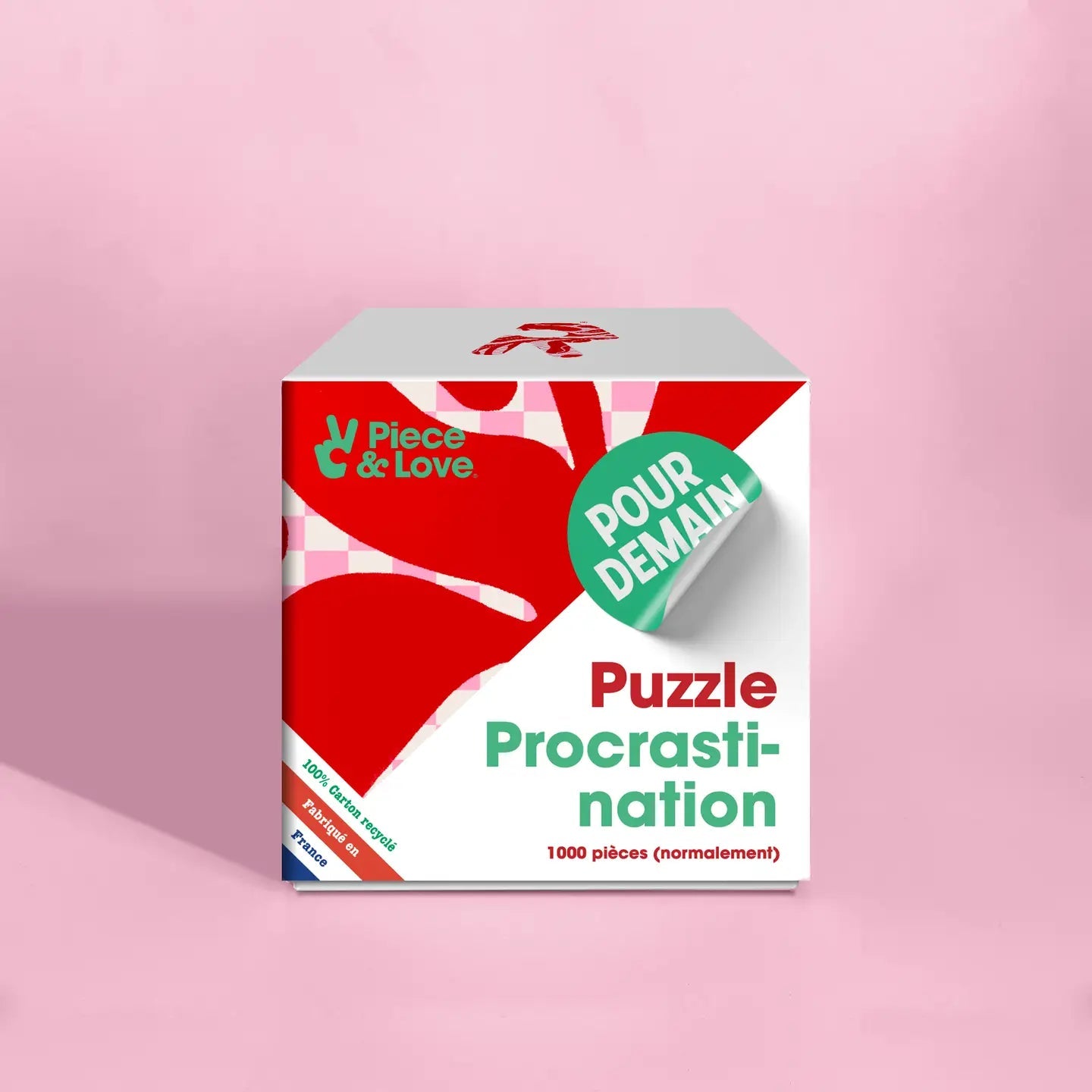 Puzzle 1000 pièces - ProcrastinationPiece & Love
