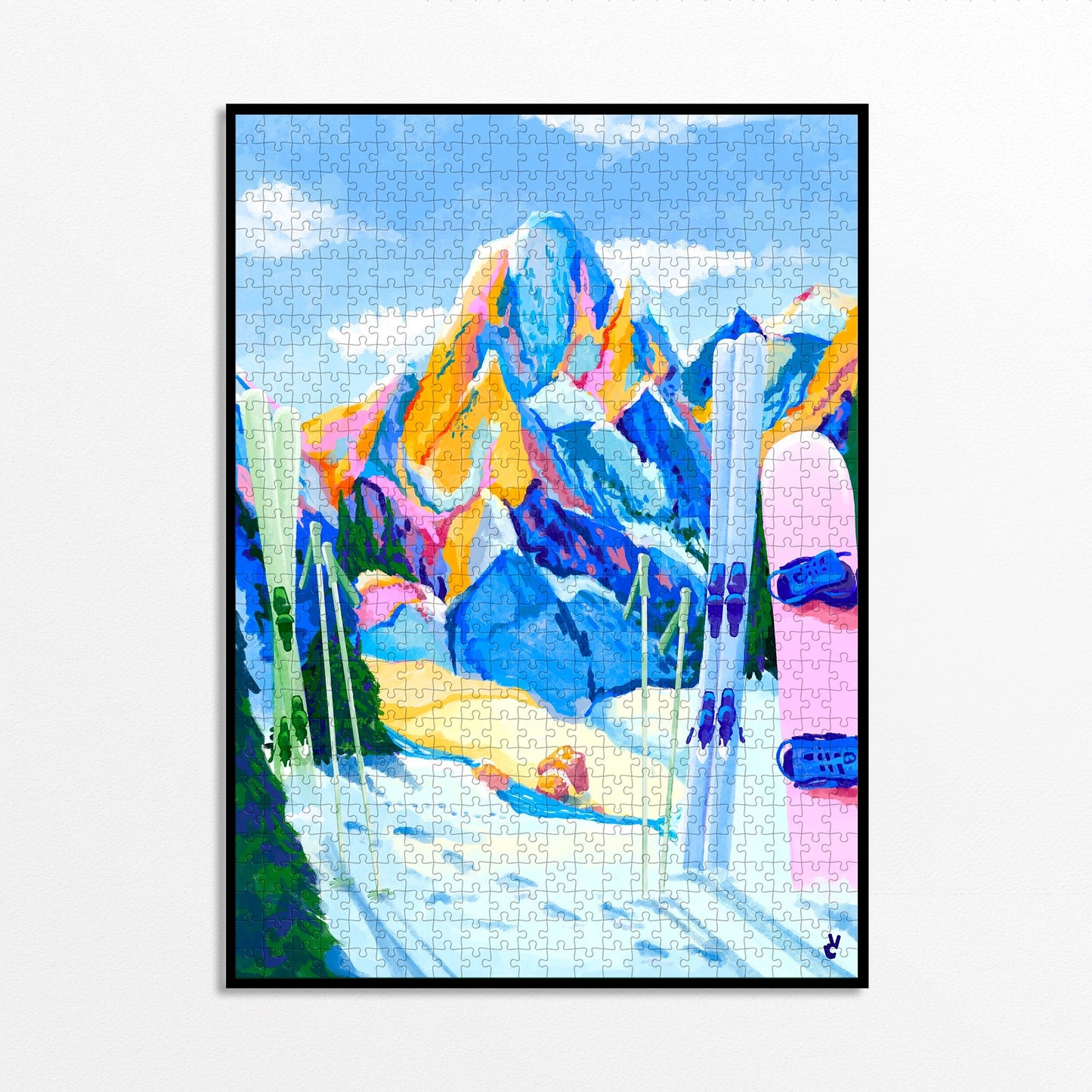 Puzzle 1000 pièces - Snow must go onPiece & Love