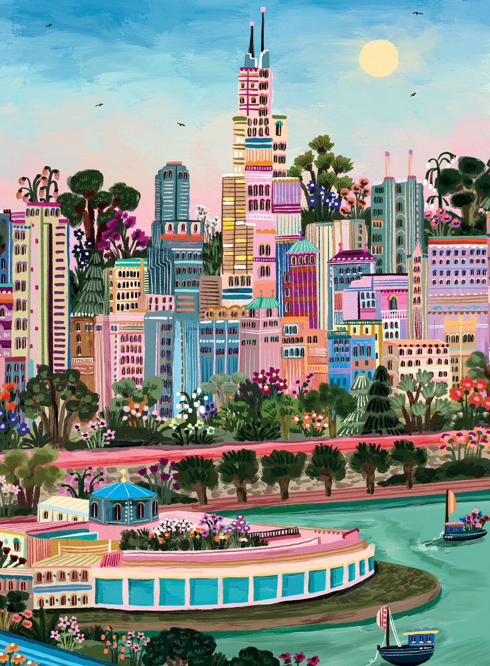 Mini Puzzle de 96 Pièces - ChicagoPieces & Peace