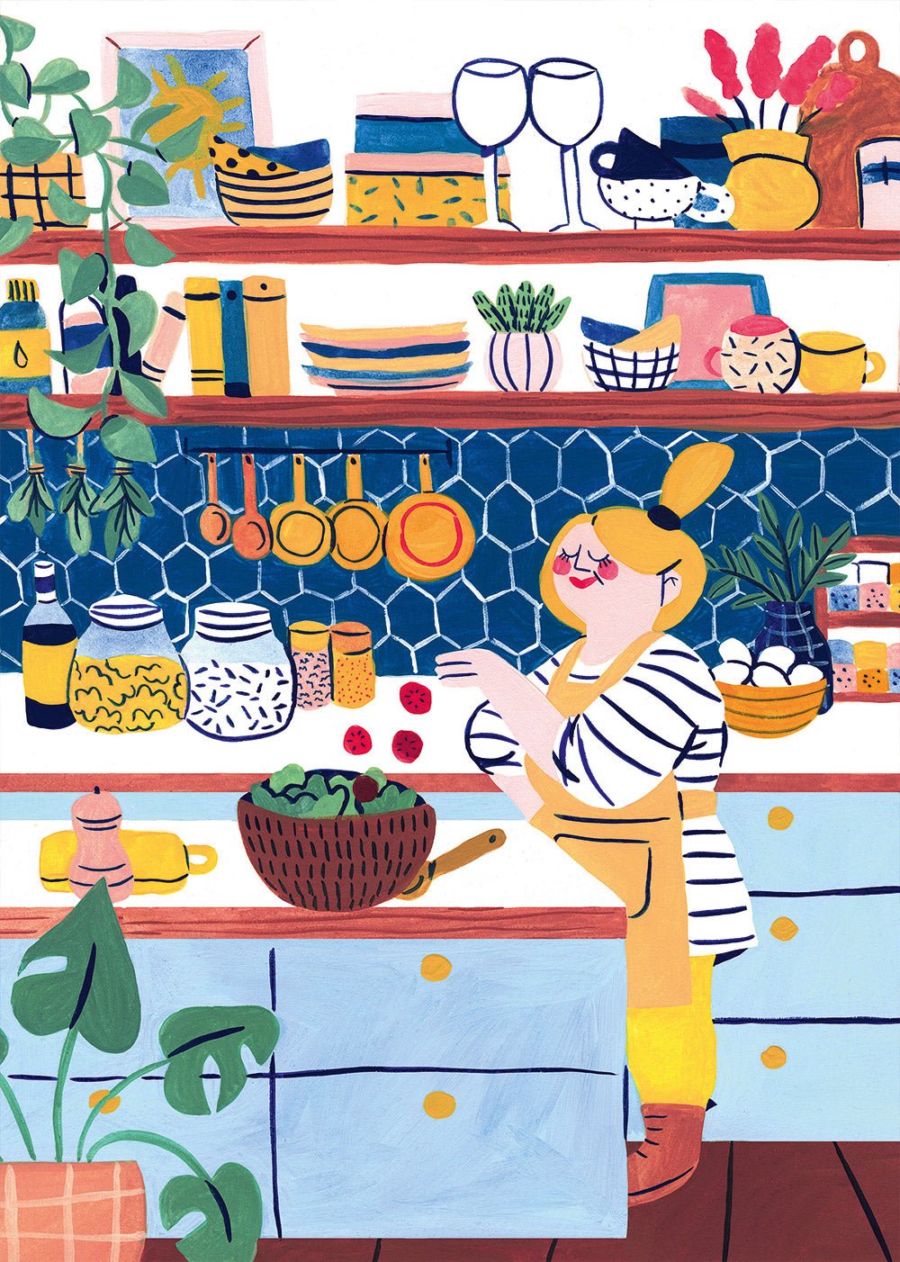 Puzzle 1000 Pièces Pieces & Peace - A la CuisinePieces & Peace