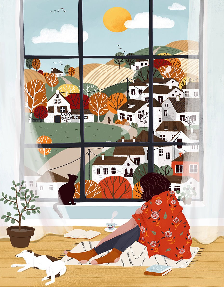 Puzzle 1000 Pièces Pieces & Peace - AutomnePieces & Peace