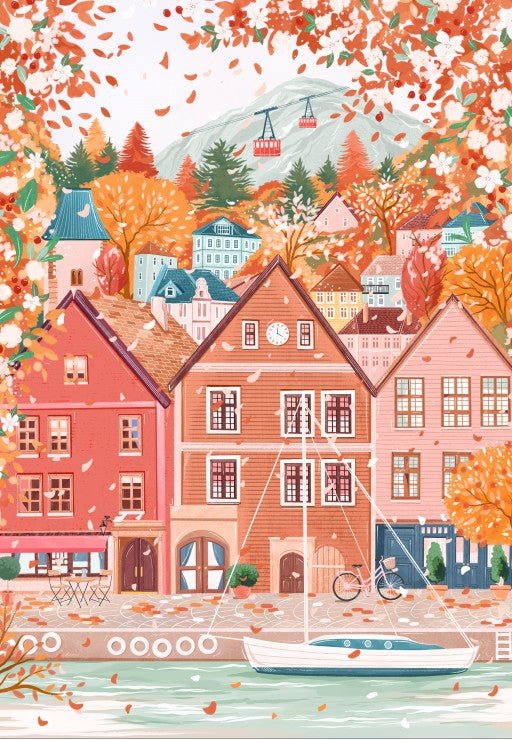 Puzzle 1000 Pièces Pieces & Peace - BergenPieces & Peace