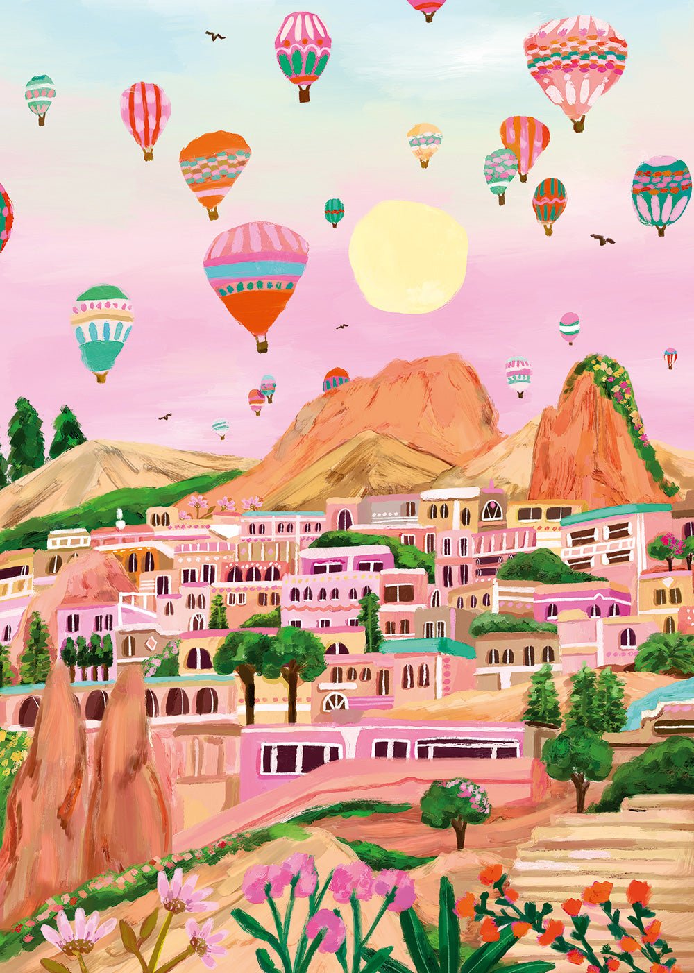 Puzzle 1000 Pièces Pieces & Peace - CappadocePieces & Peace