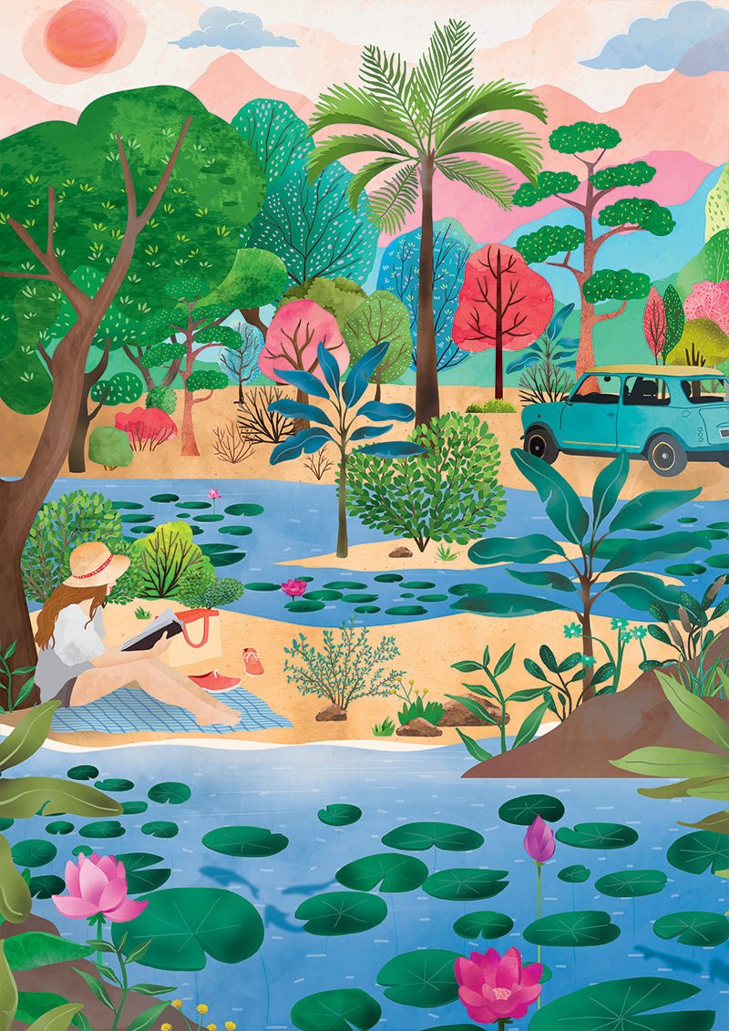 Puzzle 1000 Pièces Pieces & Peace - Du Temps Pour MoiPieces & Peace