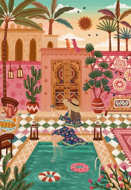 Puzzle 1000 Pièces Pieces & Peace - Escapade MarocainePieces & Peace