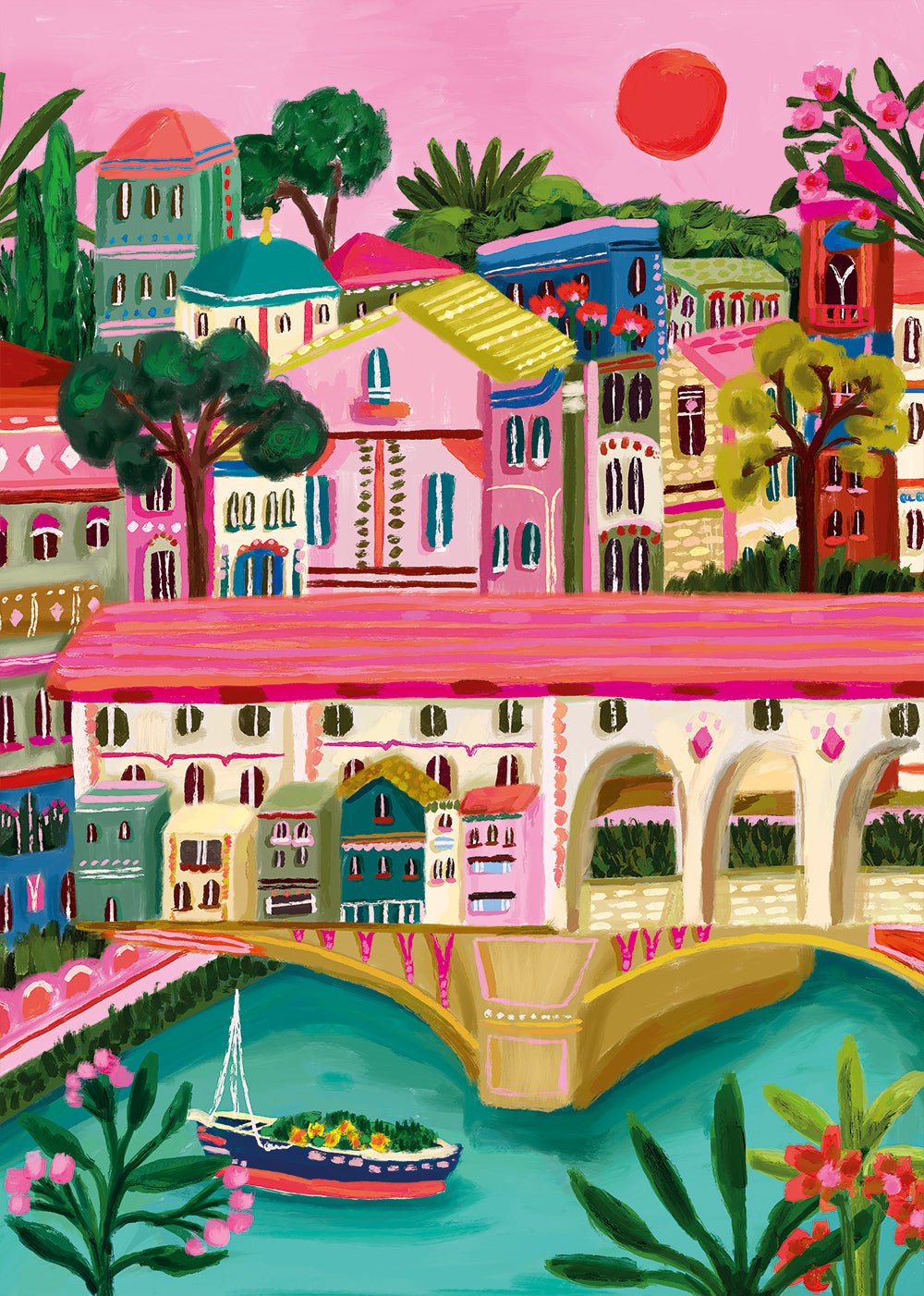 Puzzle 1000 Pièces Pieces & Peace - FlorencePieces & Peace