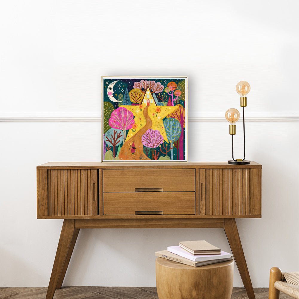 Puzzle 1000 Pièces Pieces & Peace - Forêt CélestePieces & Peace