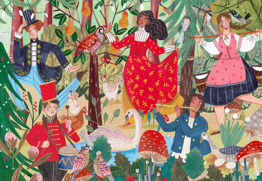 Puzzle 1000 Pièces Pieces & Peace - Forêt MusicalePieces & Peace