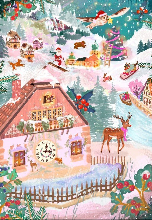 Puzzle 1000 Pièces Pieces & Peace - Forêt Noire, AllemagnePieces & Peace