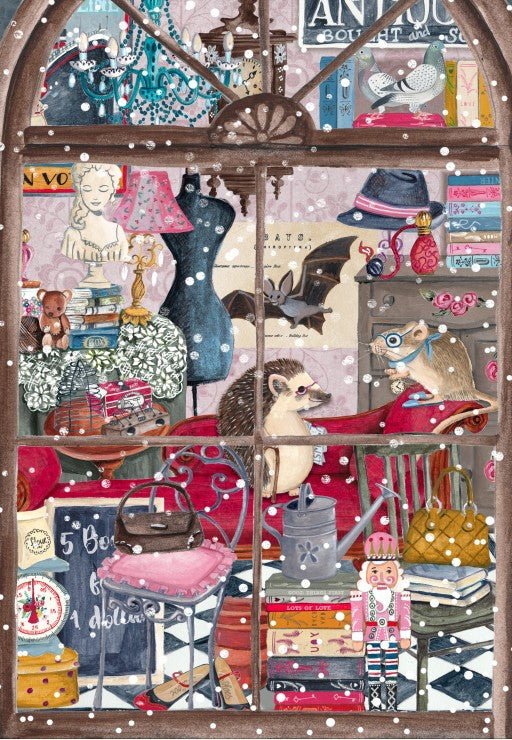 Puzzle 1000 Pièces Pieces & Peace - Librairie de NoëlPieces & Peace