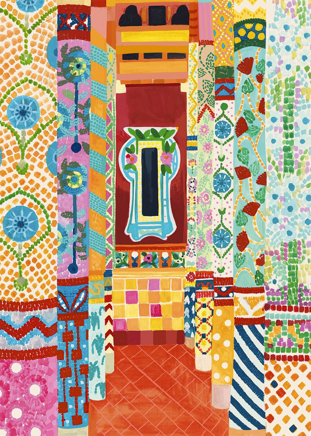 Puzzle 1000 Pièces Pieces & Peace - Palais de la Musique - BarcelonePieces & Peace