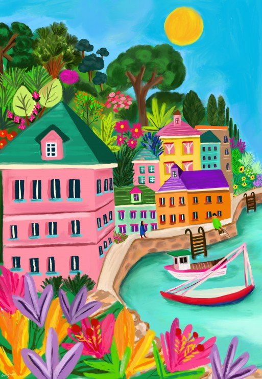 Puzzle 1000 Pièces Pieces & Peace - Palette de PolperroPieces & Peace