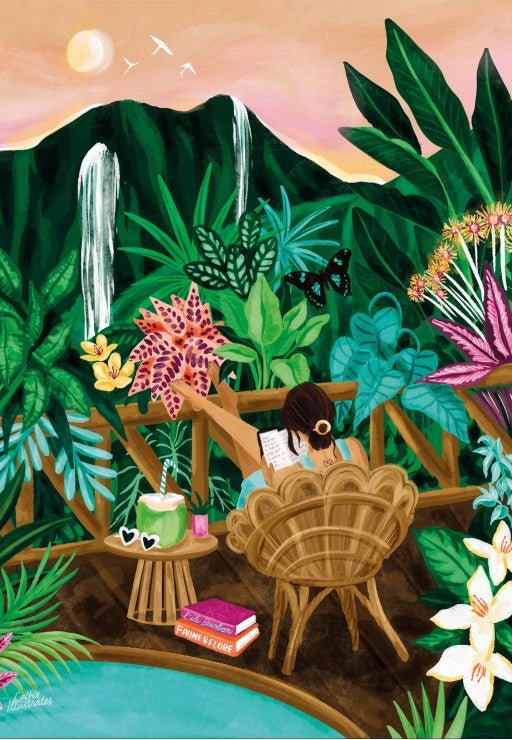 Puzzle 1000 Pièces Pieces & Peace - Parenthèse TropicalePieces & Peace