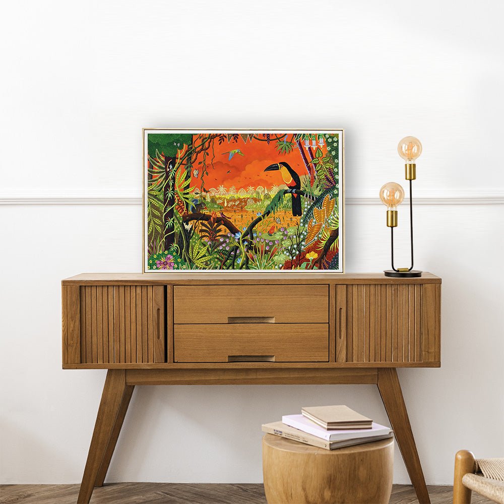 Puzzle 1000 Pièces Pieces & Peace - Toucan ArielPieces & Peace