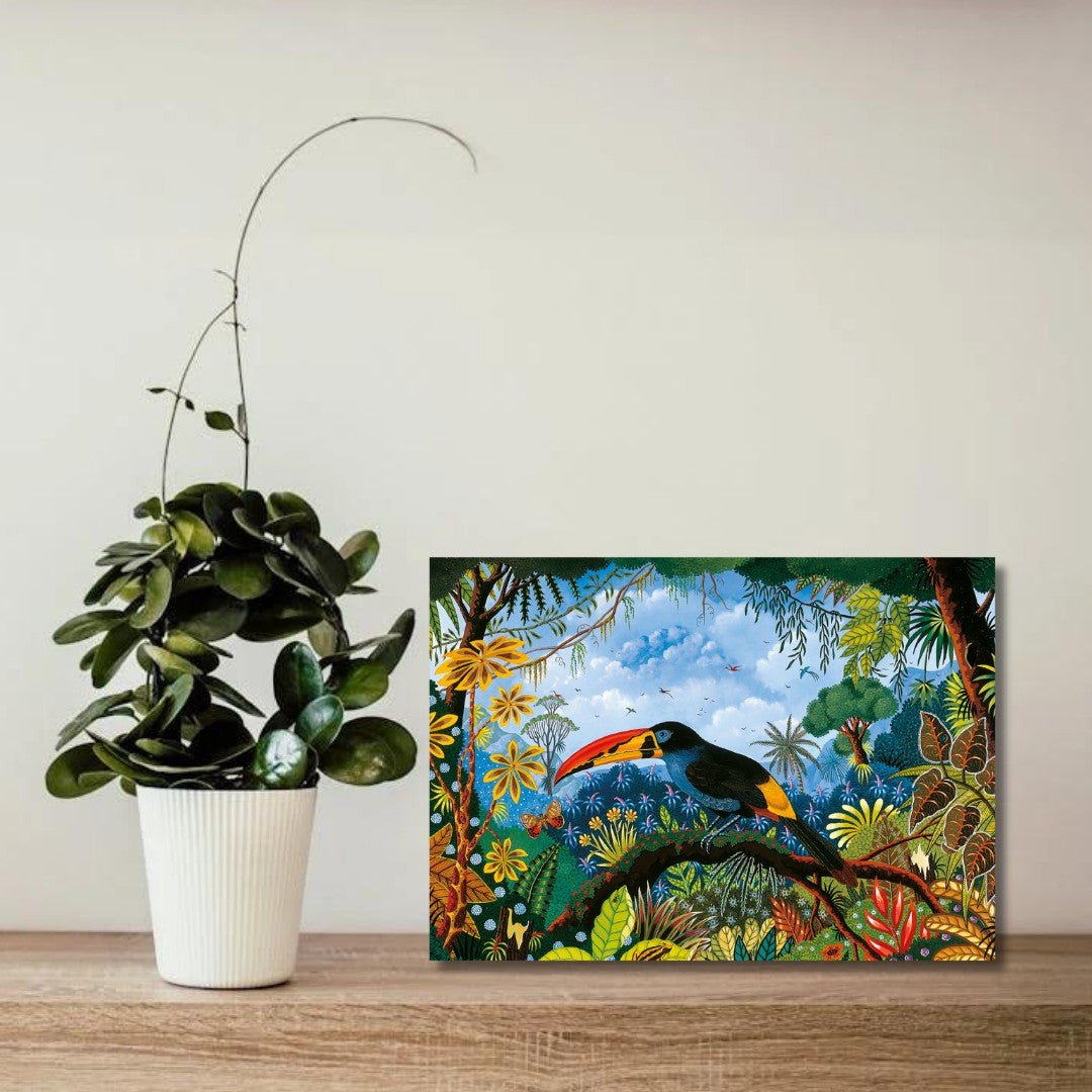 Puzzle 1000 Pièces Pieces & Peace - Toucan BleuPieces & Peace