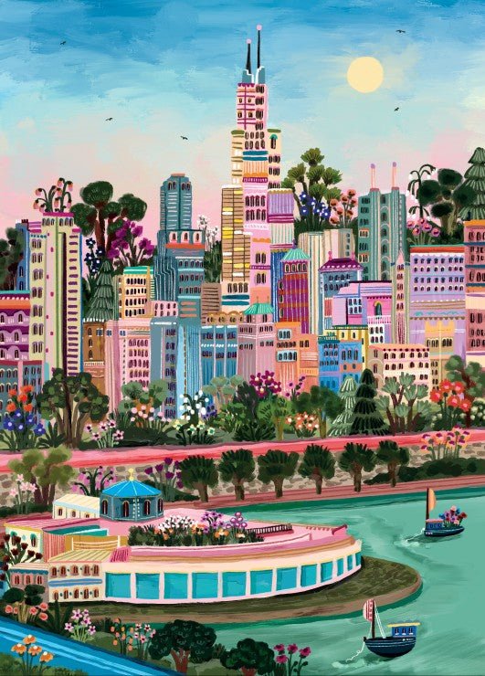 Puzzle 1500 Pièces Pieces & Peace - ChicagoPieces & Peace