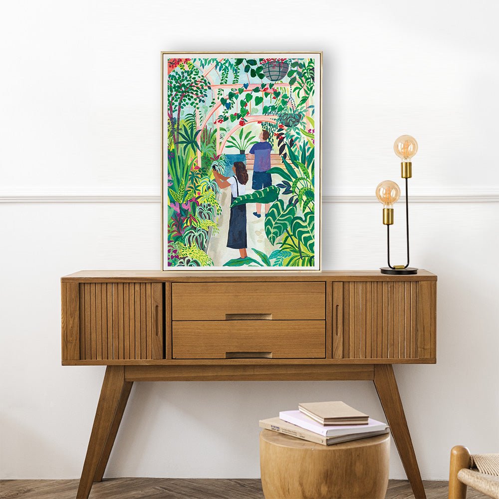 Puzzle 1500 Pièces Pieces & Peace - Jardin BotaniquePieces & Peace