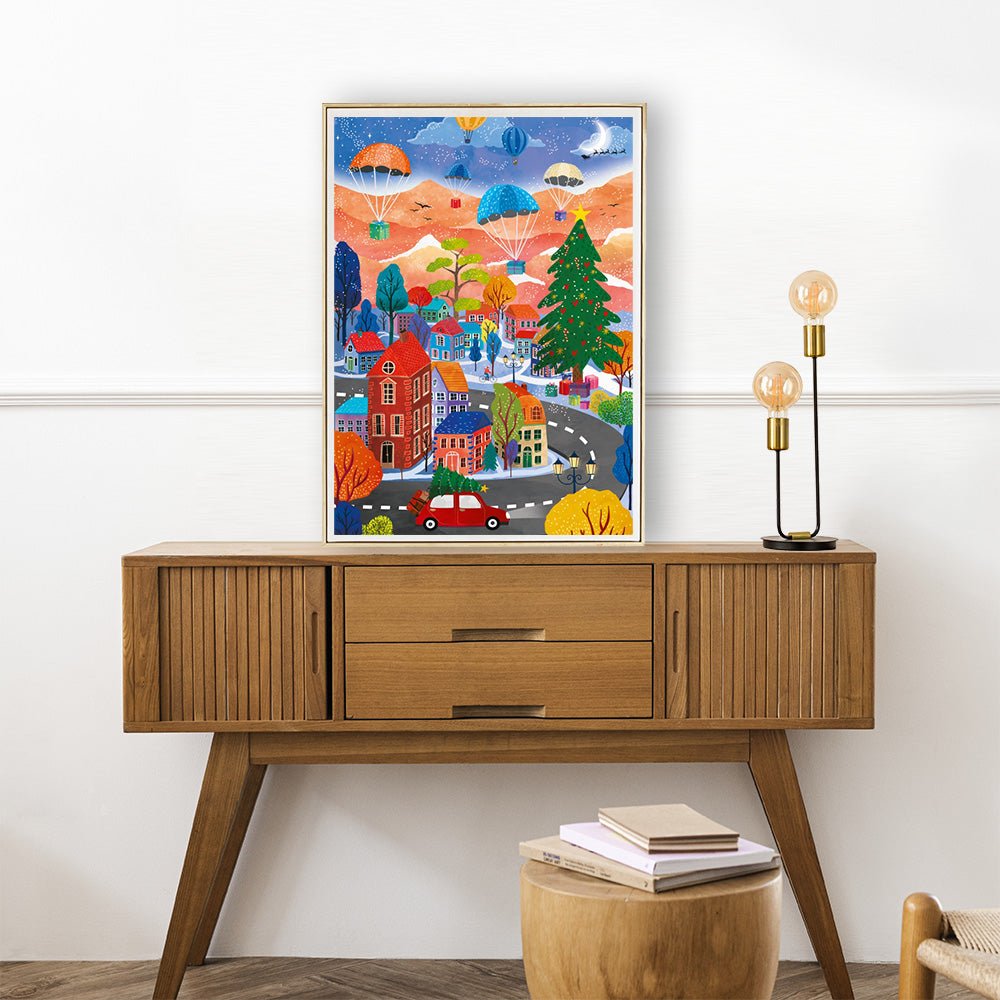 Puzzle 1500 Pièces Pieces & Peace - Nuit de NoëlPieces & Peace